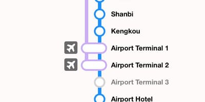 Vožnja do zračne luke Taipei Taoyuan MRT kartu 