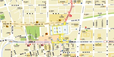 Karta Taipei podzemni trgovački centar